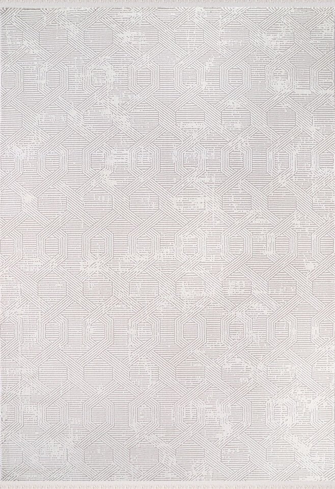 ALMOSS MOCCA TARZ 5227F BEYAZ-BEYAZ MAKİNE HALISI