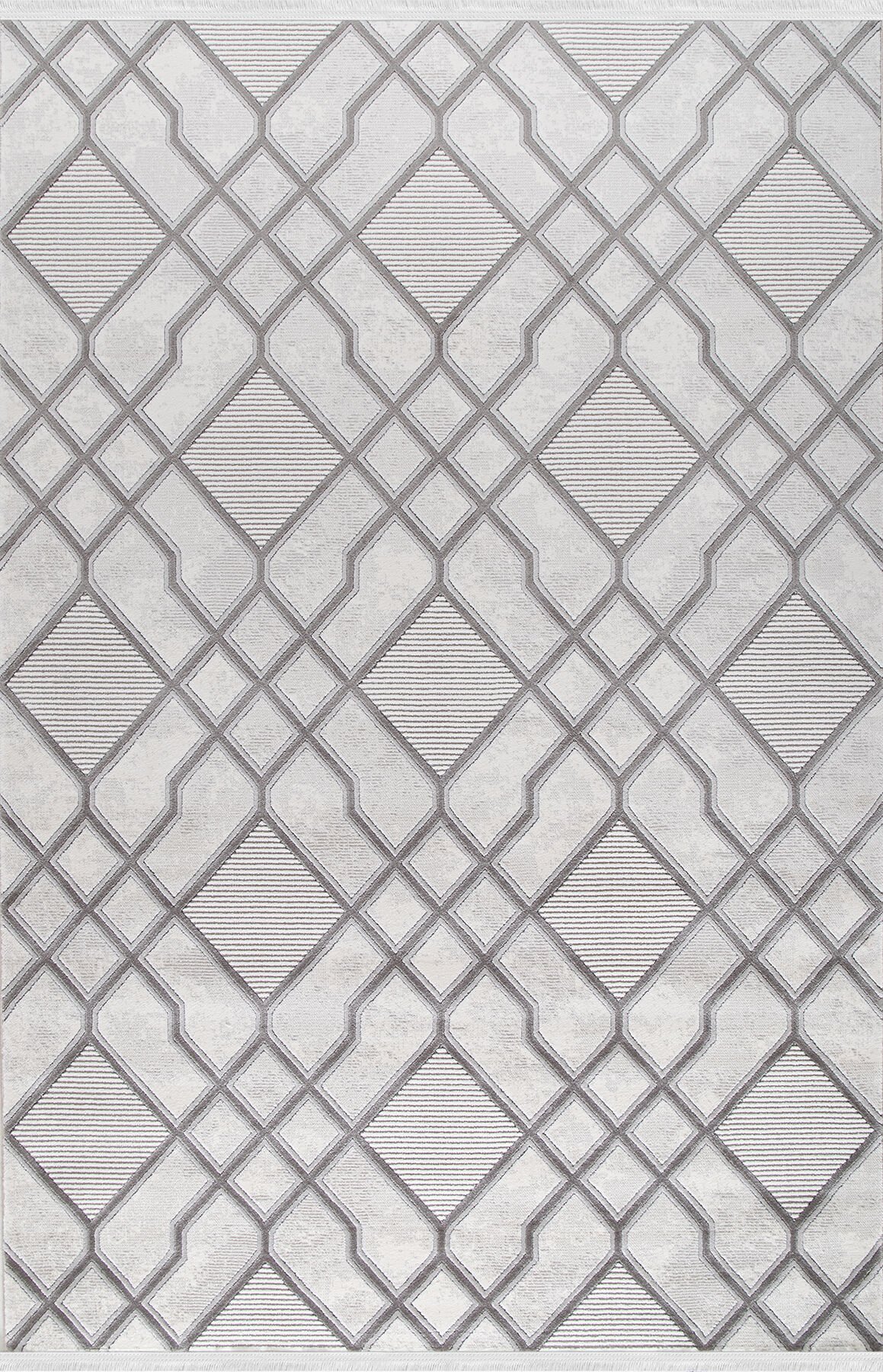 ESPADON 5649E GRİ-KREM AKRİLİK MAİKNA HALISI