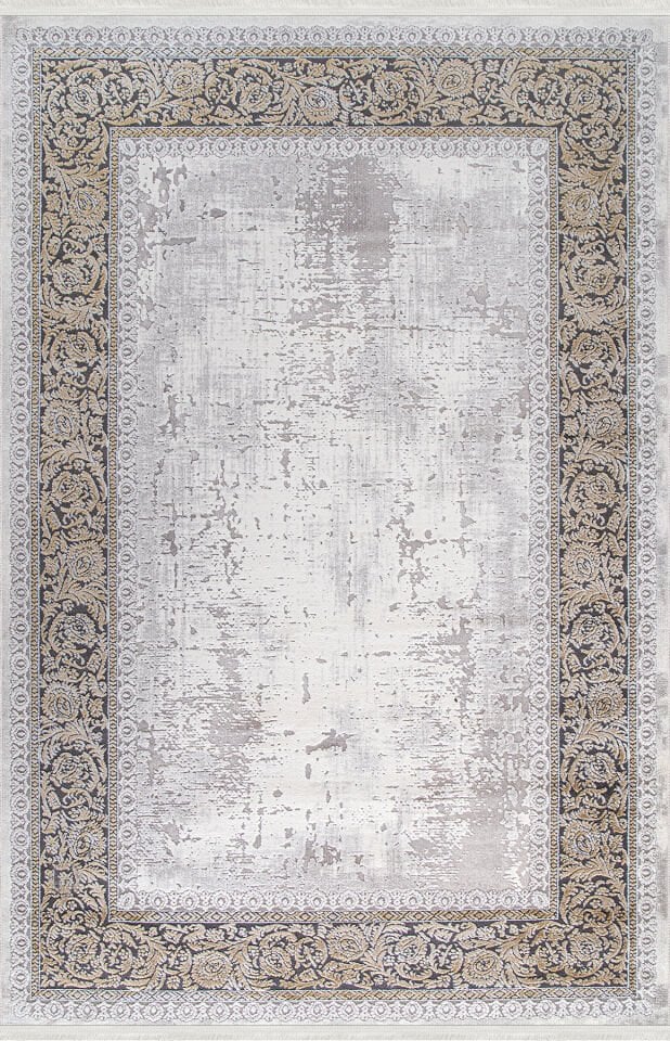 ESPADON 5618S GRİ-SARI AKRİLİK MAİKNA HALISI