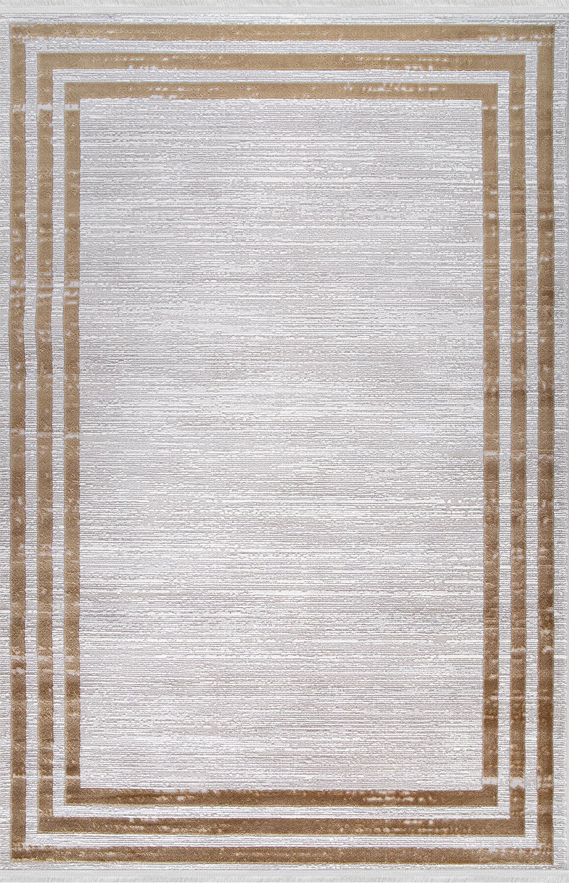 ESPADON 5665S GRİ-SARI AKRİLİK MAİKNA HALISI