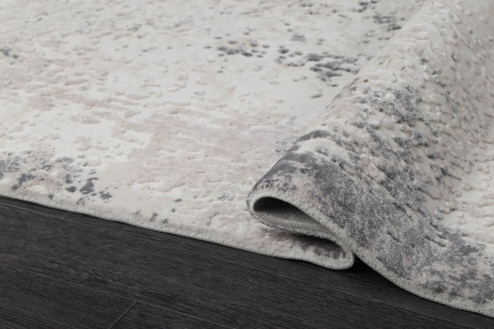 IŞILTI 1412A A.GRİ-BEJ AKRİLİK MAKİNA HALISI