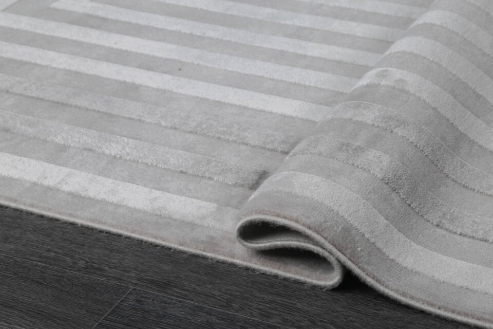 ASPENDOS MODERN 4221A GRİ-KREM AKRİLİK MAKİNA HALISI