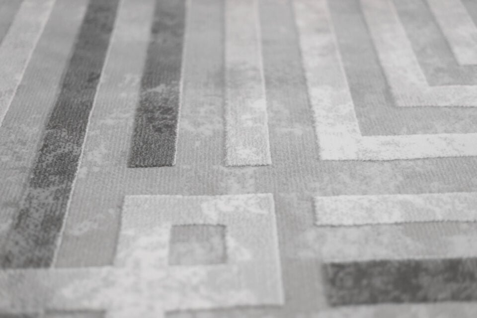 ASPENDOS MODERN 4221A GRAY-CREAM ACRYLIC MAIKNA CARPET