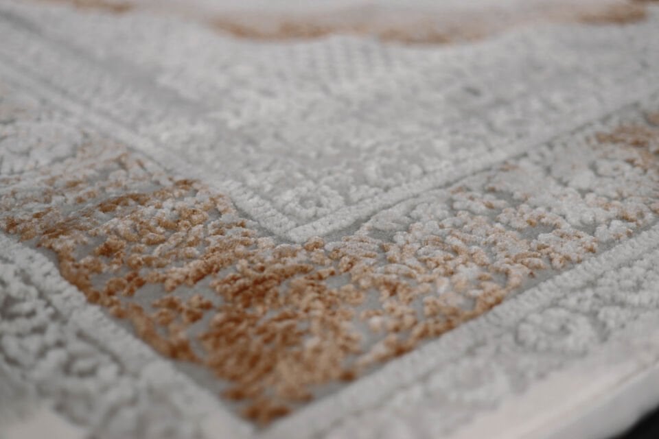 ASPENDOS KLASİK 4387T GRİ-TERRA AKRİLİK MAKİNA HALISI