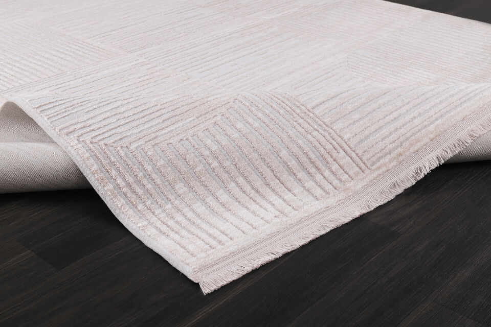 ALMOSS COSTALLA 9957B BEYAZ-BEJ AKRİLİK MAKİNA HALISI