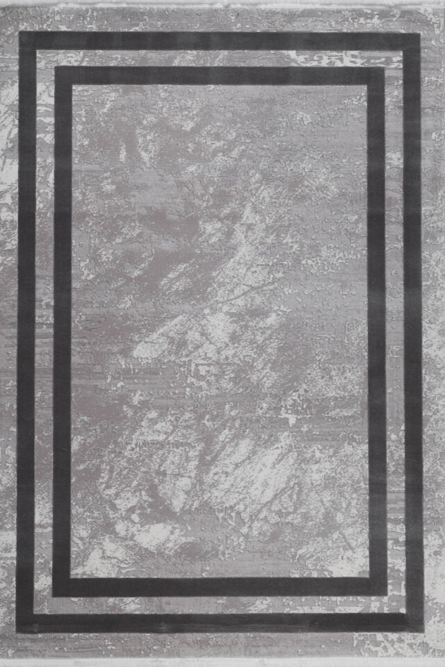 ASPENDOS MODERN 4228B GRİ-GRİ AKRİLİK MAKİNA HALISI