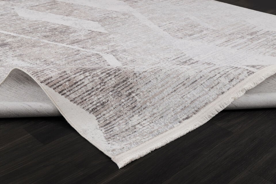 ALMOSS NEBULA 3030G KREM-GRİ MAKİNA HALISI