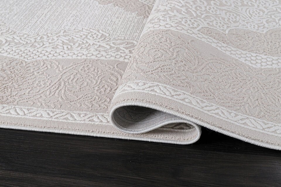 ALMOSS SUARE 6778B BEIGE-CREAM MAKİNE HALISI