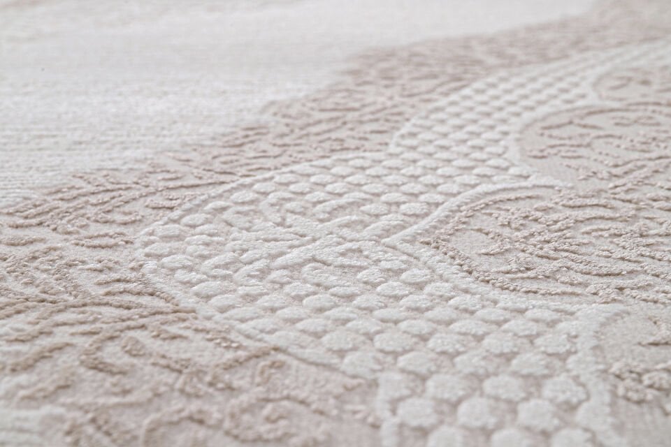 ALMOSS SUARE 6778B BEIGE-CREAM MAKİNE HALISI