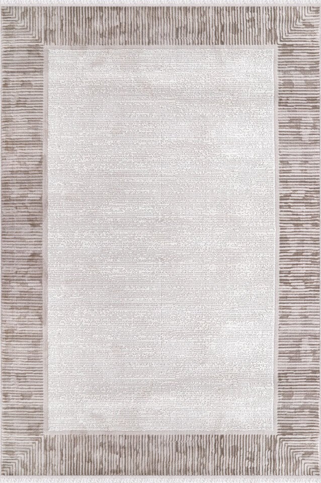 ALMOSS SUARE 6791B BEIGE-CREAM MAKİNE HALISI