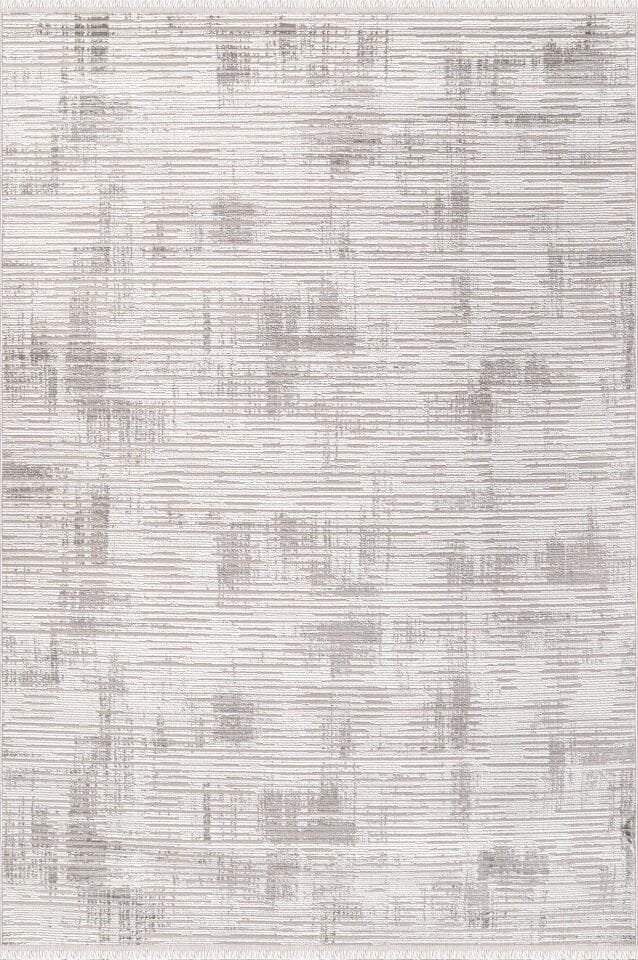 ALMOSS SUARE 6770G GREY-CREAM MAKİNE HALISI