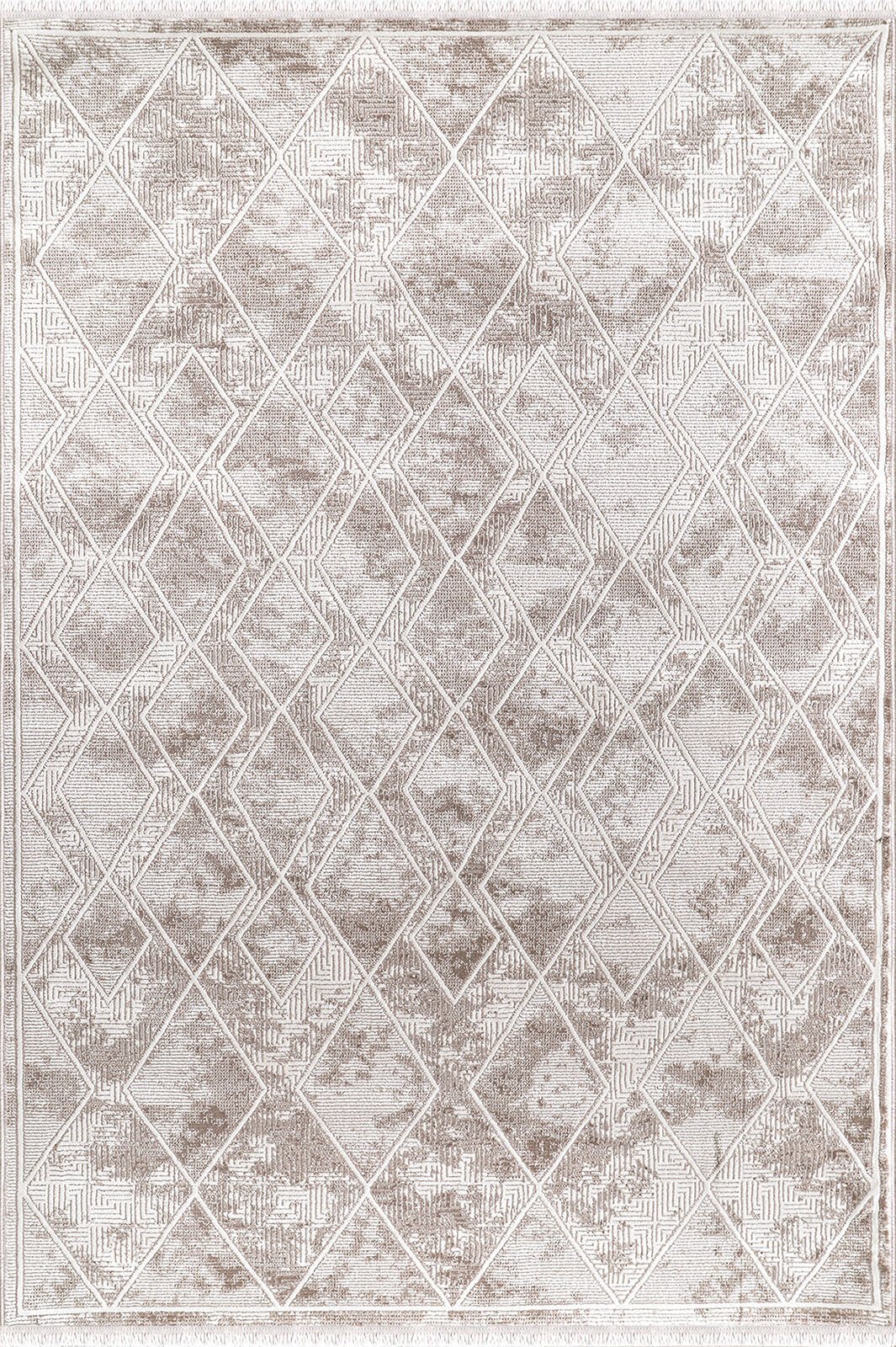 ALMOSS SUARE 6785B BEIGE-CREAM MAKİNE HALISI