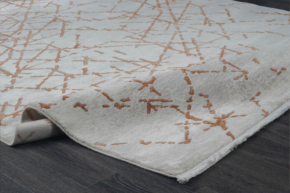 ASPENDOS MODERN 4392T GRİ-TERRA AKRİLİK MAKİNA HALISI