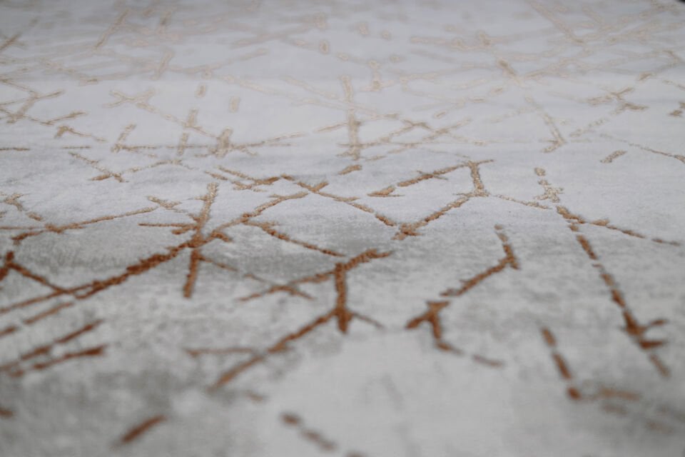 ASPENDOS MODERN 4392T GRİ-TERRA AKRİLİK MAKİNA HALISI