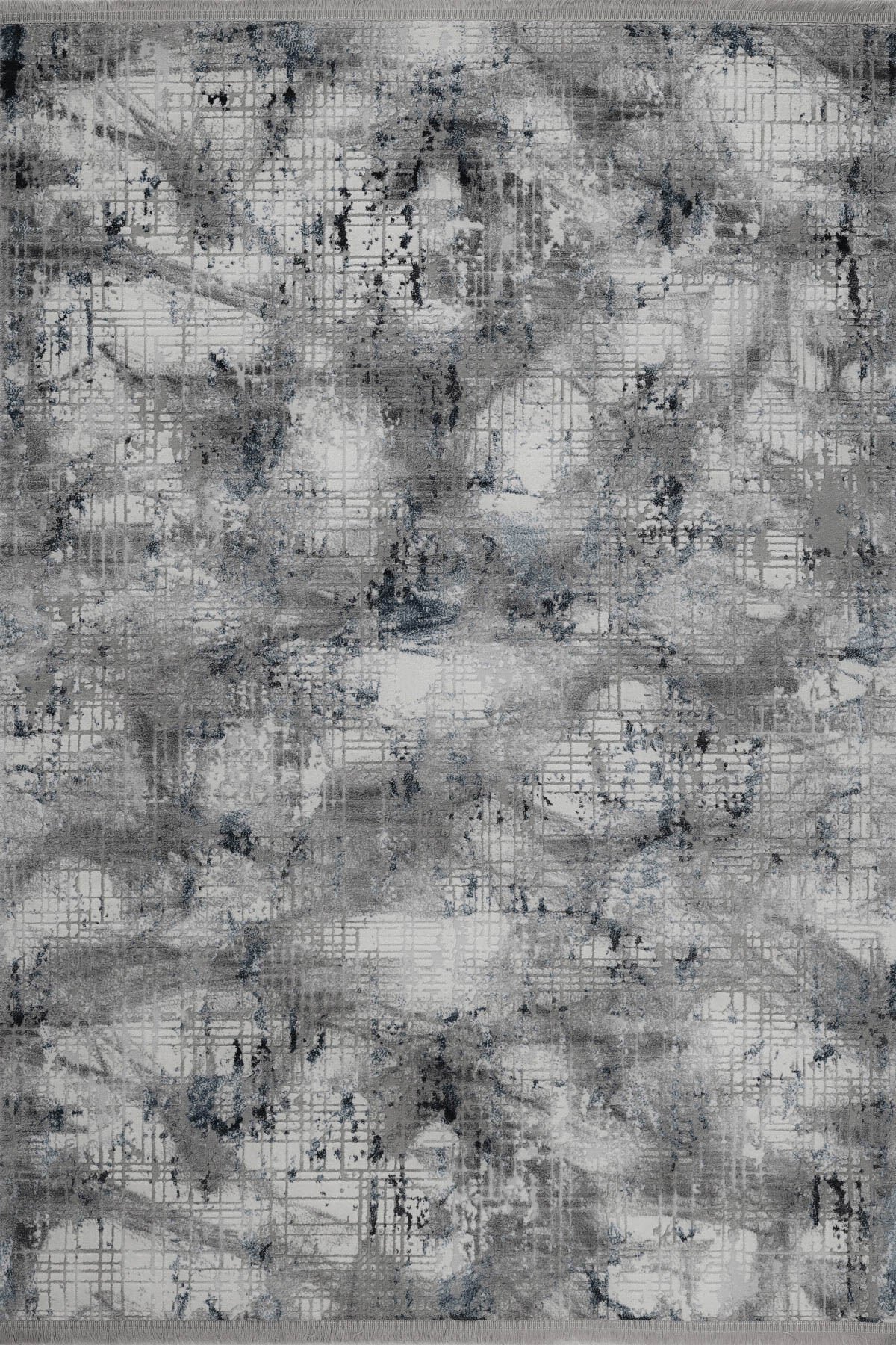 KUVARS 5441M GRİ-MAVİ AKRİLİK MAKİNA HALISI