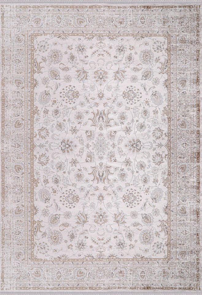 ALMOSS THE MİA 5860B L.GREY-CAMEL AKRİLİK MAKİNE HALISI