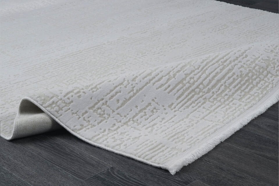 KUVARS 5444B BEJ-KREM AKRİLİK MAKİNA HALISI