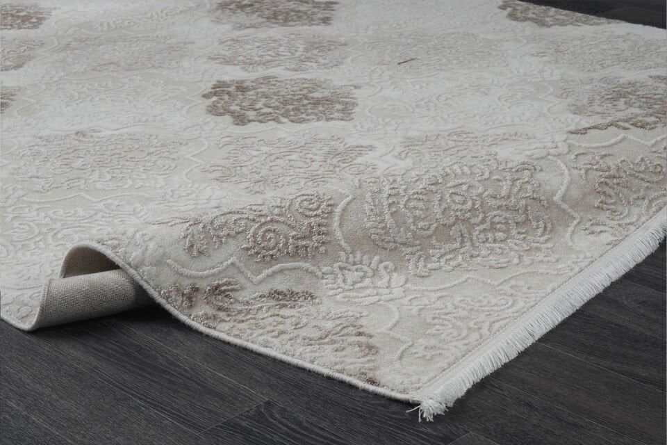 KUVARS 5451K BROWN-BROWN AKRİLİK MAKİNA HALISI