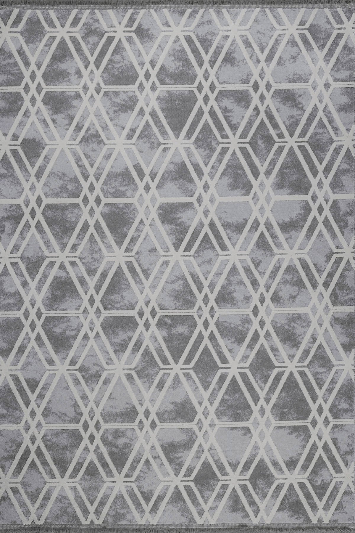 QUARTZ 5452B GRAY-CREAM ACRYLIC MACHINE CARPET