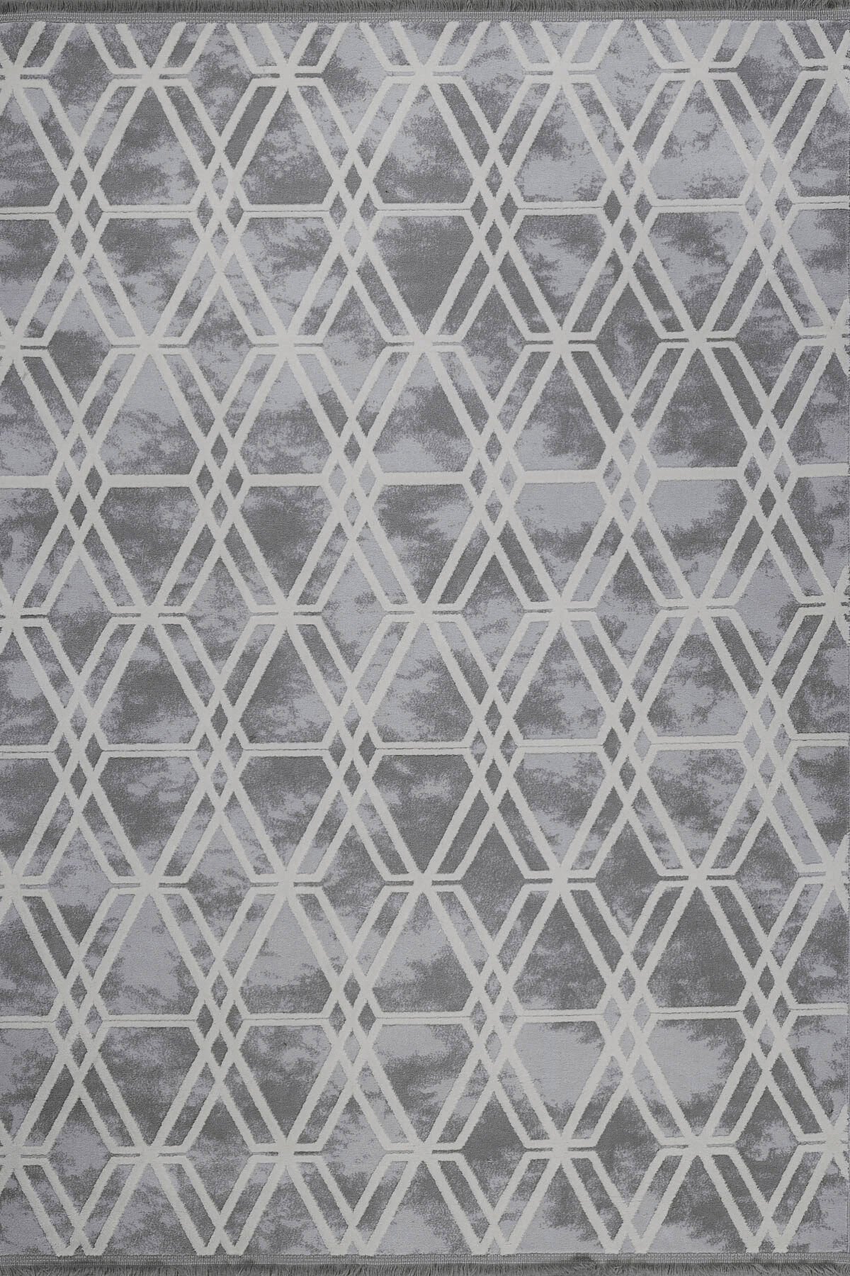 KUVARS 5452B GRİ-KREM AKRİLİK MAKİNA HALISI