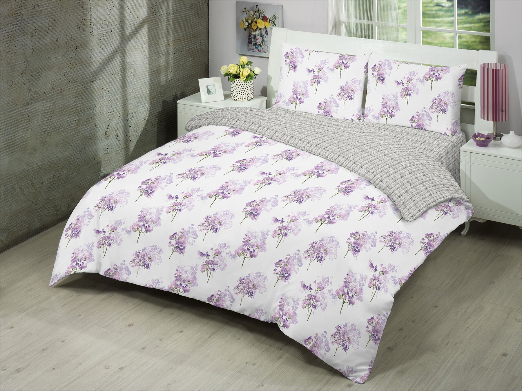 ALMOSS DAİLY SÜMBÜL PAMUKLU NEVRESİM TAKIMI