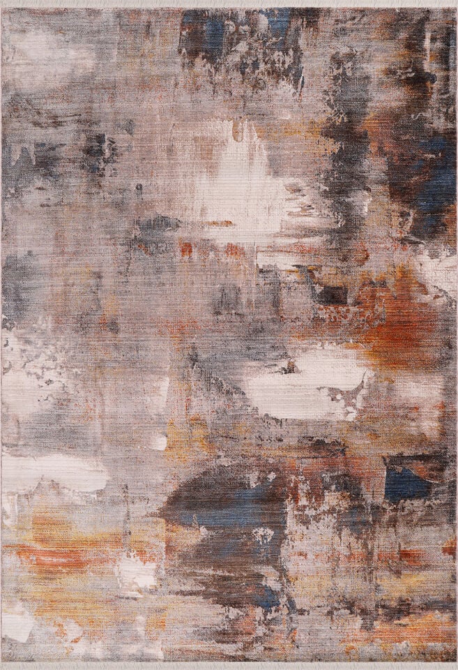 ALMOSS 7 24 4116A GRAY MACHINE CARPET