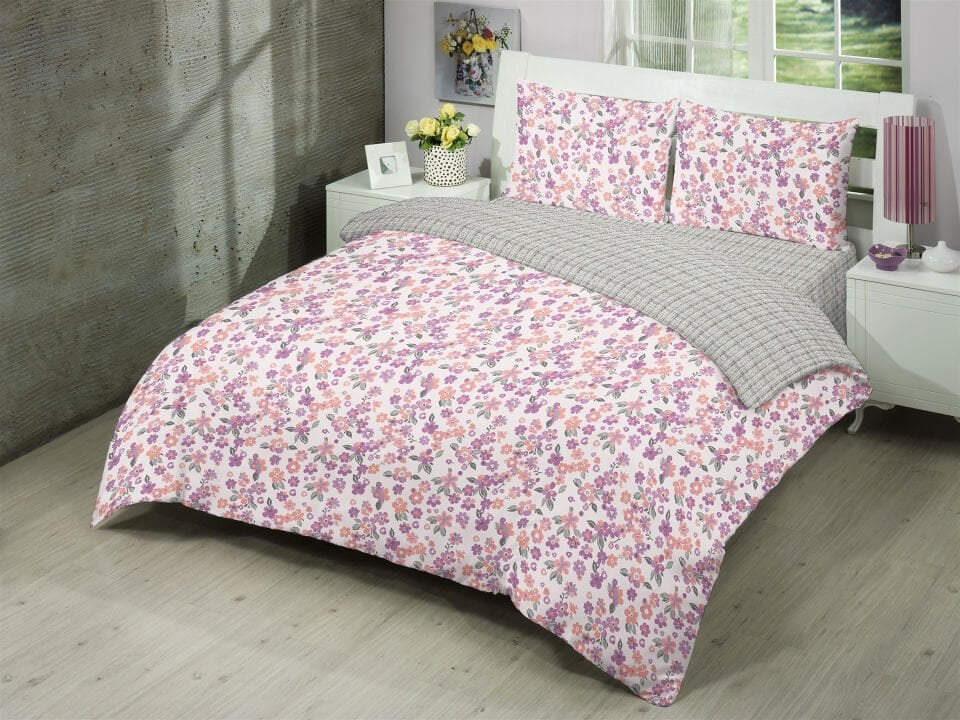 ALMOSS DAİLY ÇITIR ÇİÇEK PAMUKLU NEVRESİM TAKIMI