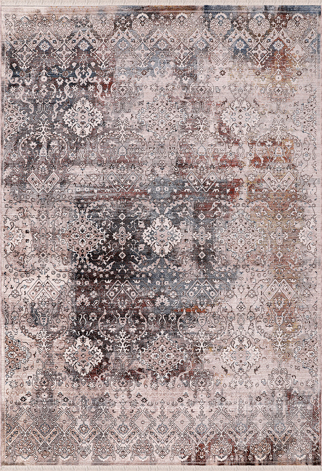 ALMOSS 7 24 4173A BLUE MACHINE CARPET