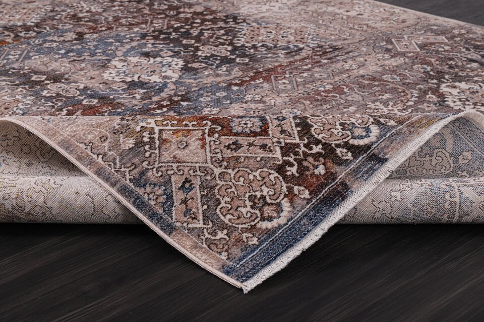 ALMOSS 7 24 4173A MAVİ MAKİNE HALISI