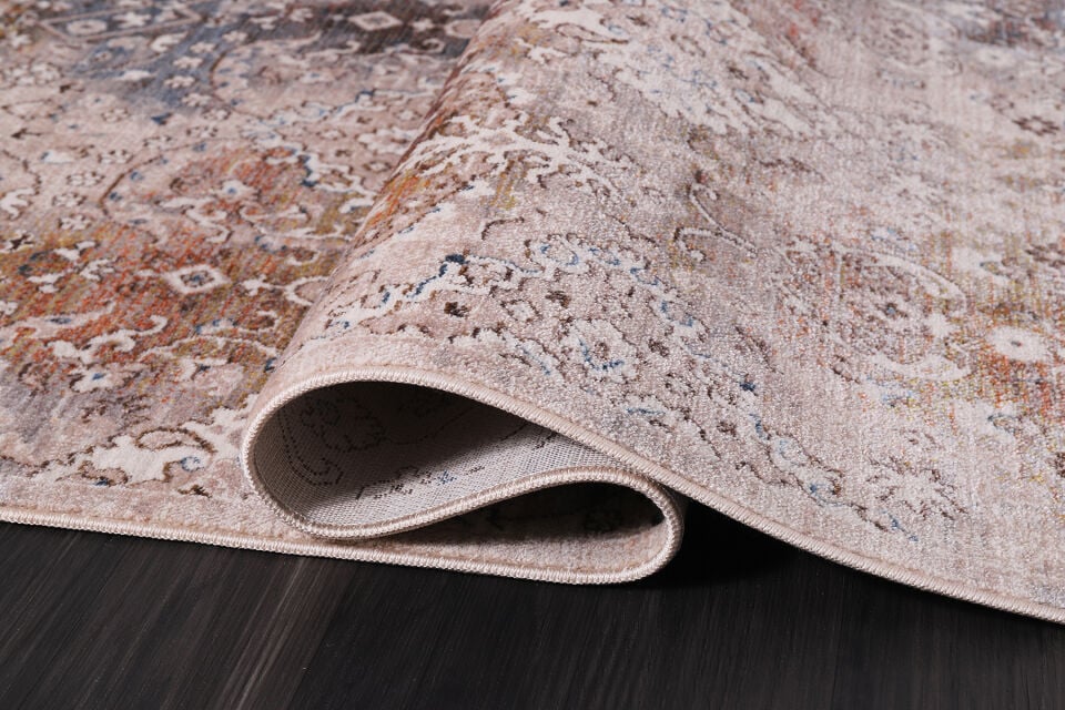 ALMOSS 7 24 4173A BLUE MACHINE CARPET