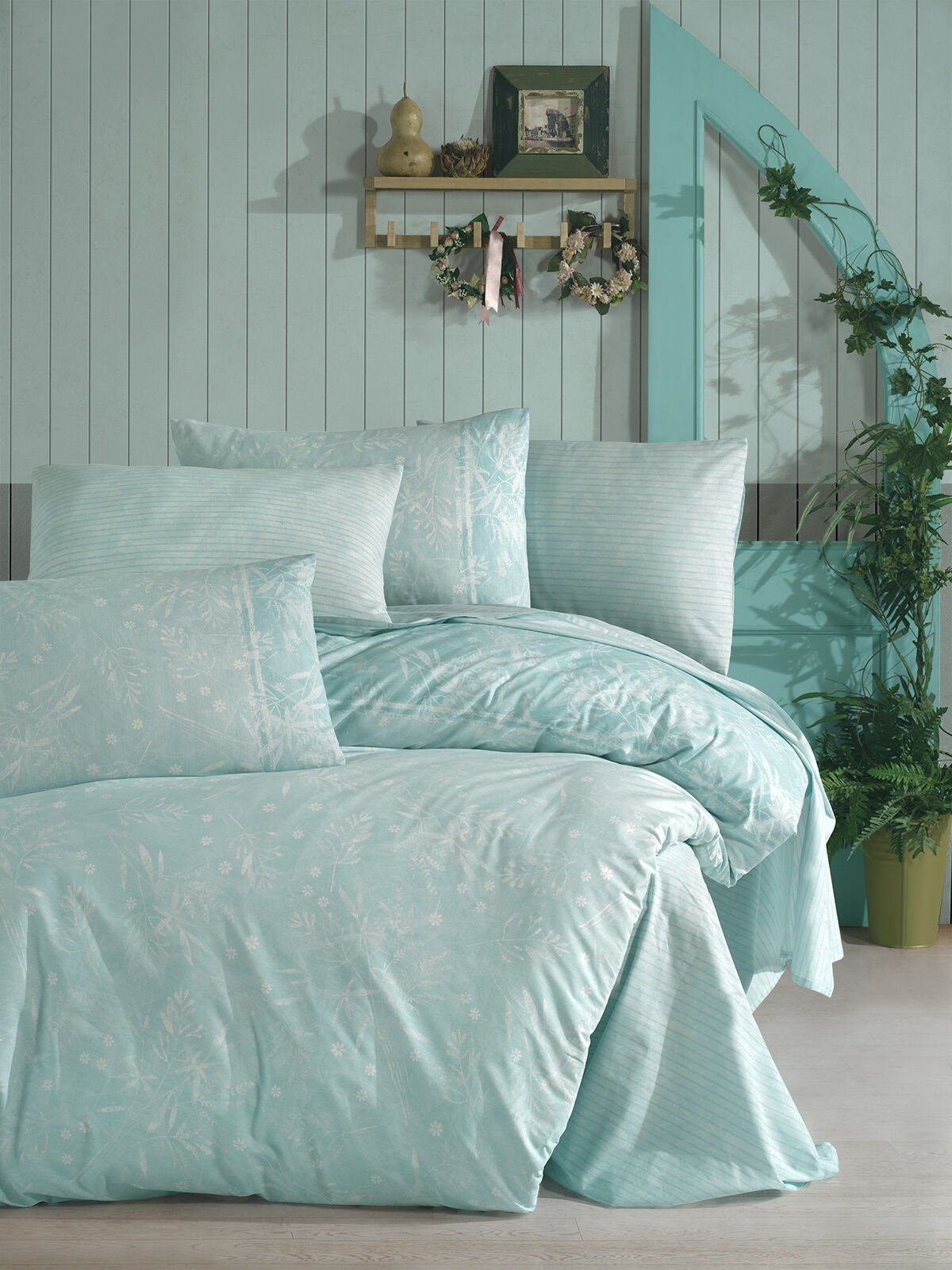 ALMOSS ELEXUS DAFNE MAVİ NEVRESİM TAKIMI