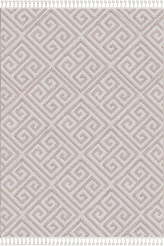 SEPTEMBER B676A سجادة ماكينة الديكور كريمي بيج