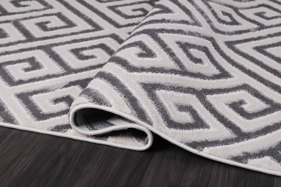 EYLÜL B676B CREAM-L.GREY DEKORATİF MAKİNE HALISI