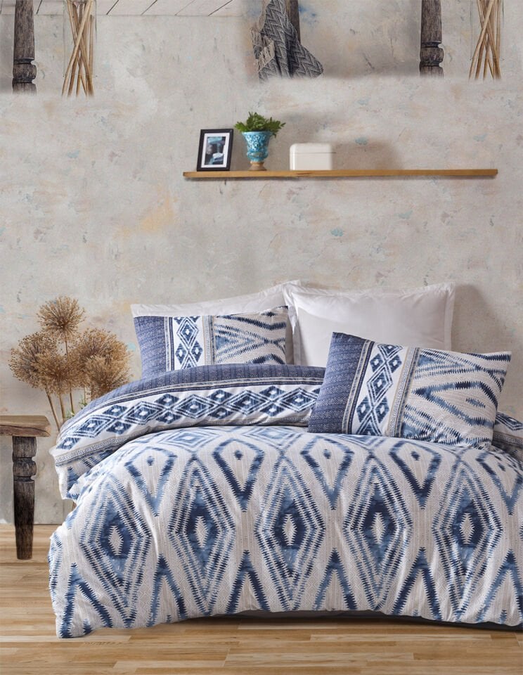 ALMOSS ELEXUS İKON LACİVERT NEVRESİM TAKIMI