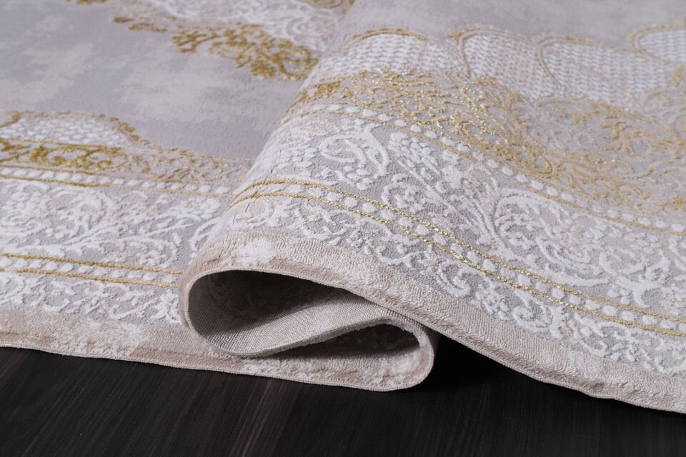 ALMOSS MOCCA CLASSIC 5105S BEIGE-YELLOW MACHINE CARPET