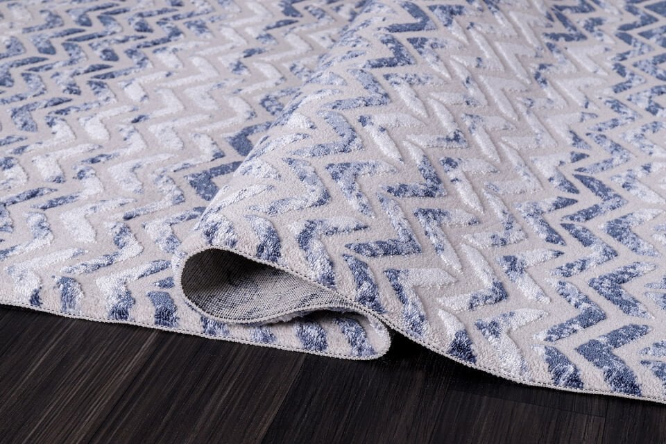 VERTU 8118L LACİVERT AKRİLİK MAKİNE HALISI