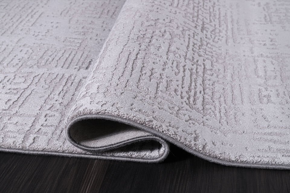 KUVARS 5444G GRİ-GRİ AKRİLİK MAKİNA HALISI