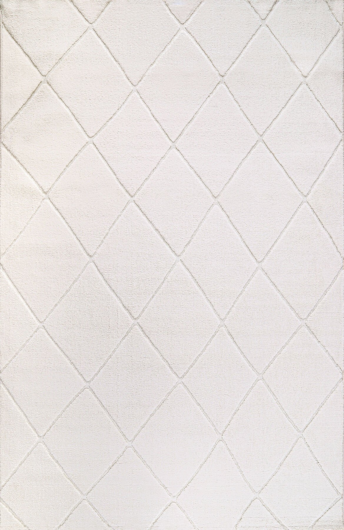 ALMOSS DOLCE 1334C BEYAZ DEKORATİF MAKİNE HALISI