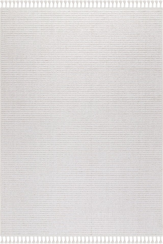 سجادة كارينا 8326C للديكور باللون الأبيض