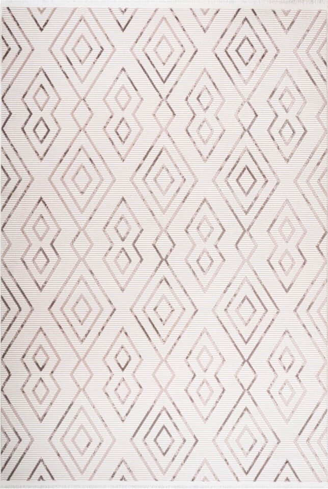 SENTO 2316B CREAM-BEIGE ACRYLIC MACHINE CARPET