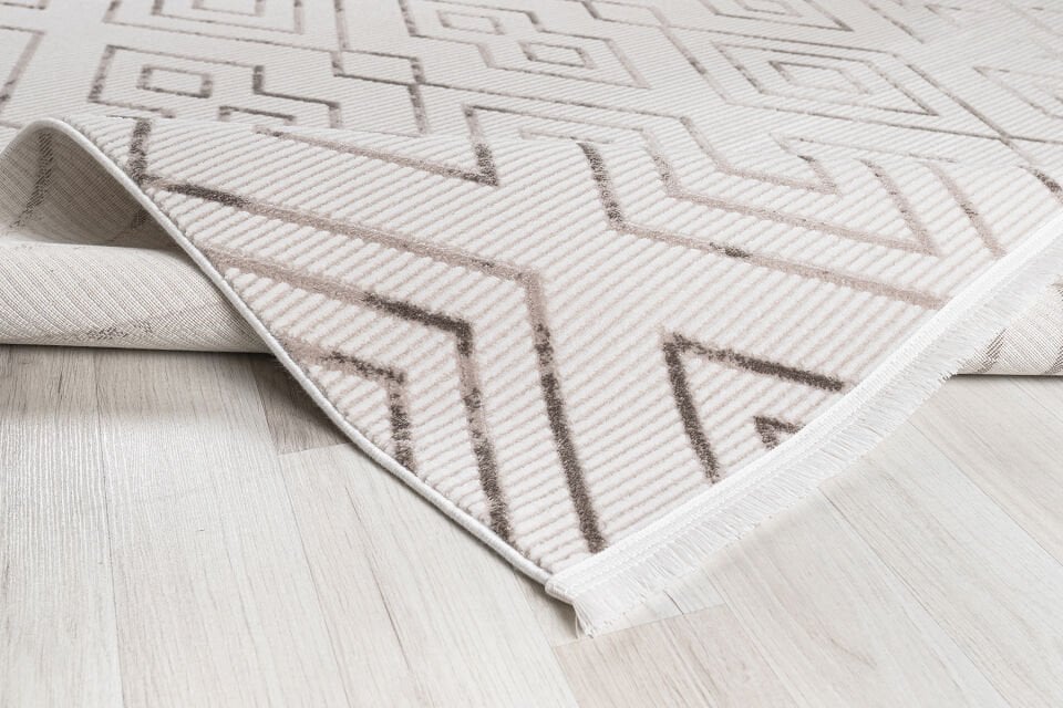 SENTO 2316B KREM-BEJ AKRİLİK MAKİNE HALISI