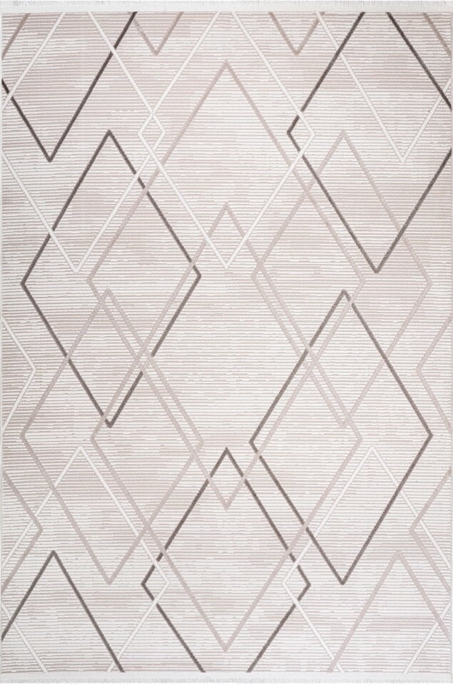 SENTO 2349B BEJ-BEJ AKRİLİK MAKİNE HALISI