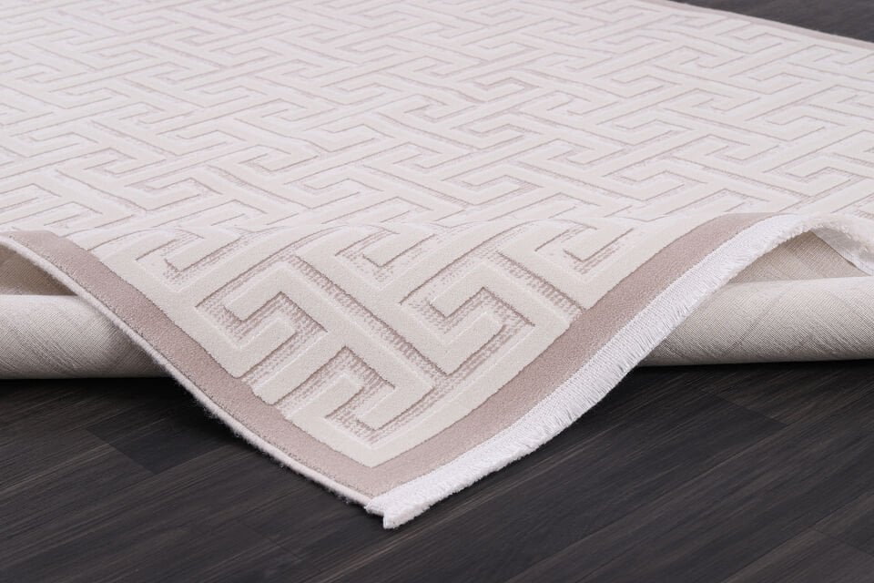 ALMOSS ESPADON 5667D KREM-BEJ AKRİLİK MAİKNA HALISI