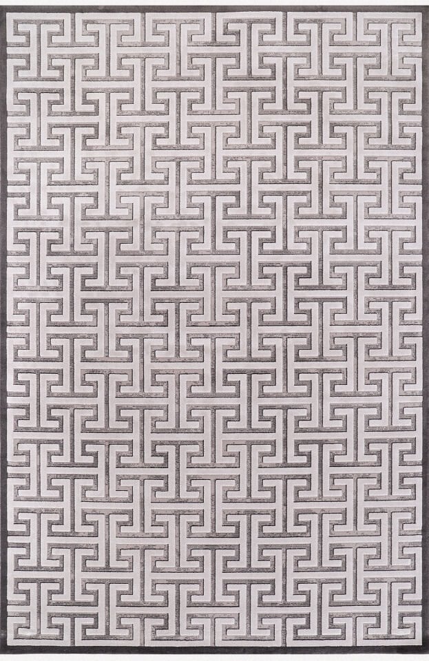 ALMOSS ESPADON 5667G GRİ-GRİ AKRİLİK MAİKNA HALISI