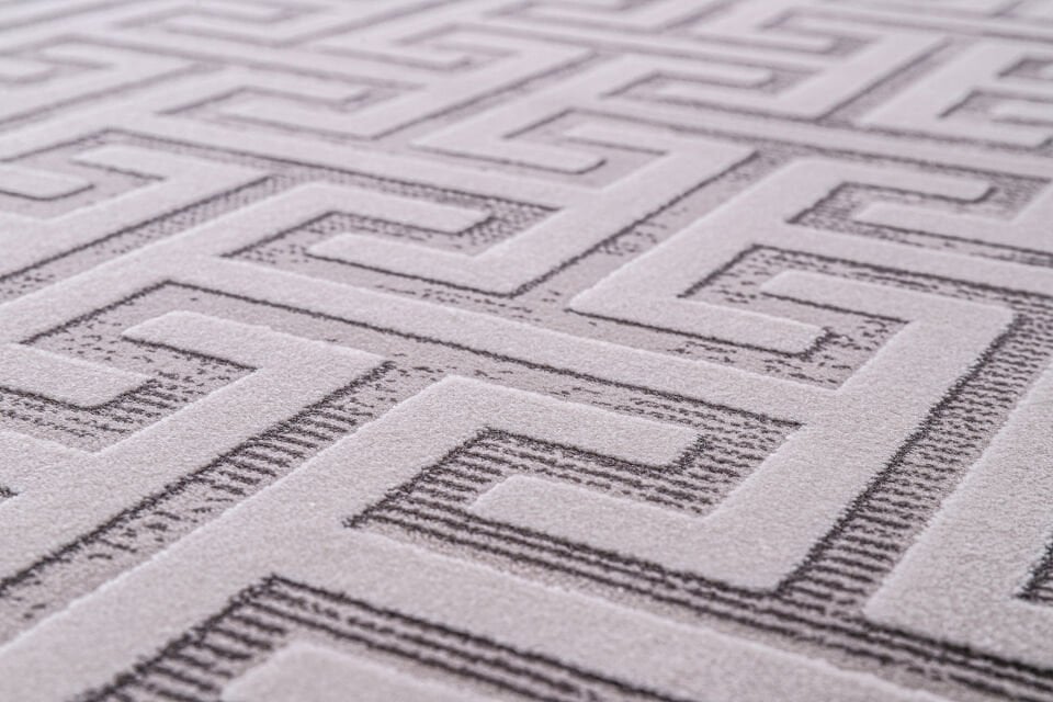 ALMOSS ESPADON 5667G GRİ-GRİ AKRİLİK MAİKNA HALISI