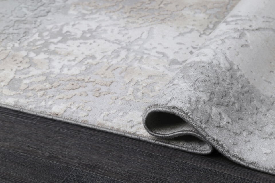 KUVARS 5443V K.GRİ-VİZON AKRİLİK MAKİNA HALISI