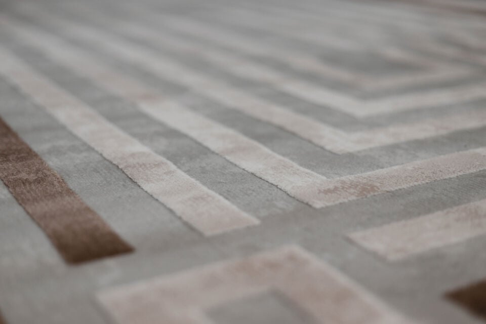 ASPENDOS MODERN 4221K GRAY-BROWN ACRYLIC MAIKNA CARPET
