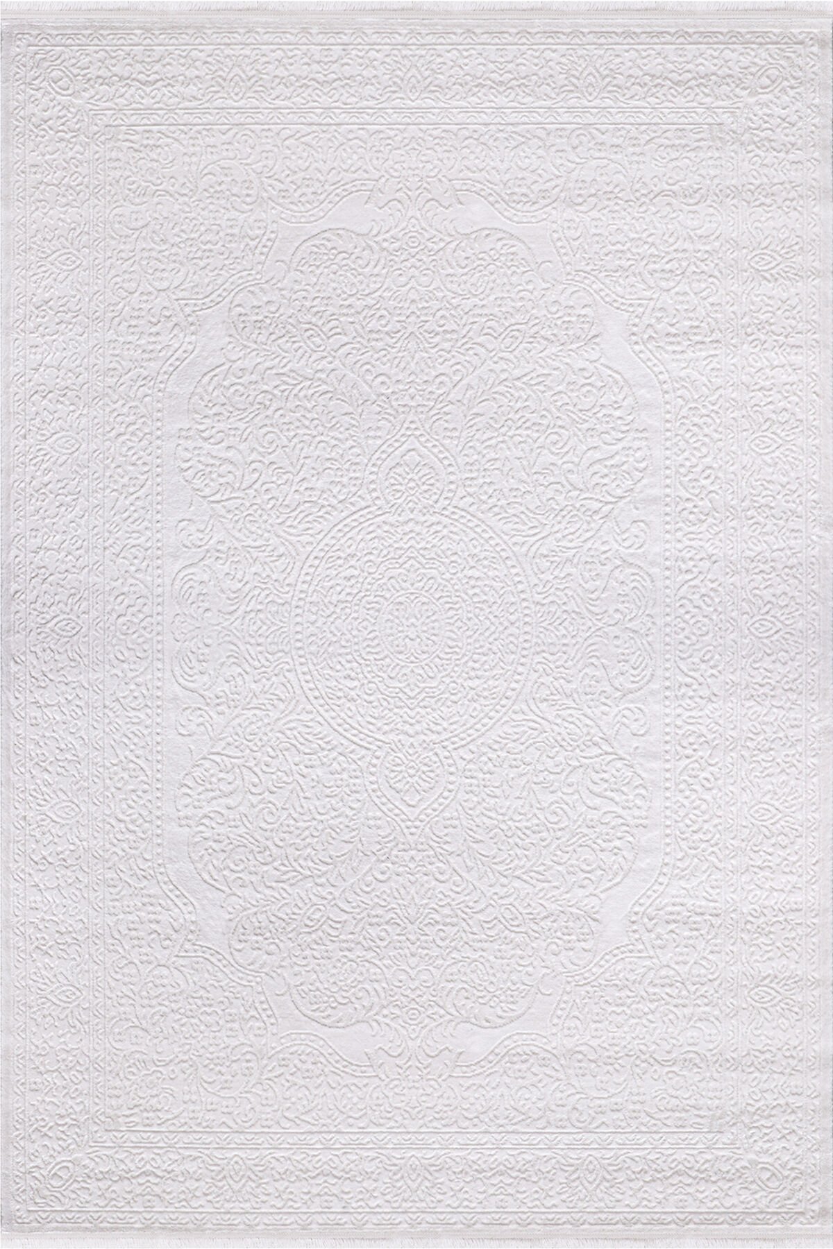 KAAS 9308C BEYAZ AKRİLİK MAKİNE HALISI