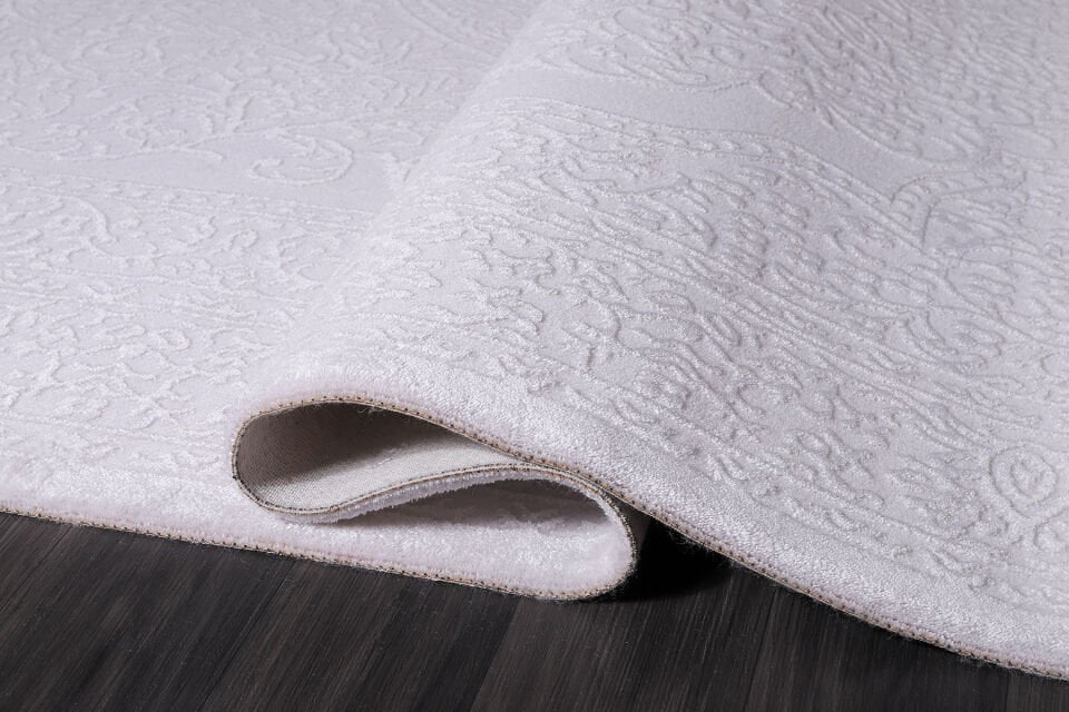 KAAS 9308C BEYAZ AKRİLİK MAKİNE HALISI