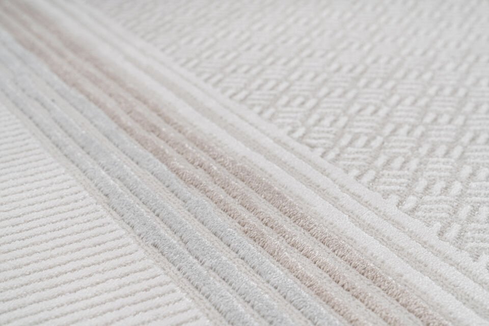 SENTO 2315C GRİ-BEJ AKRİLİK MAKİNE HALISI